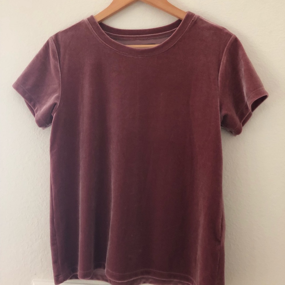 A&F Velvet Top